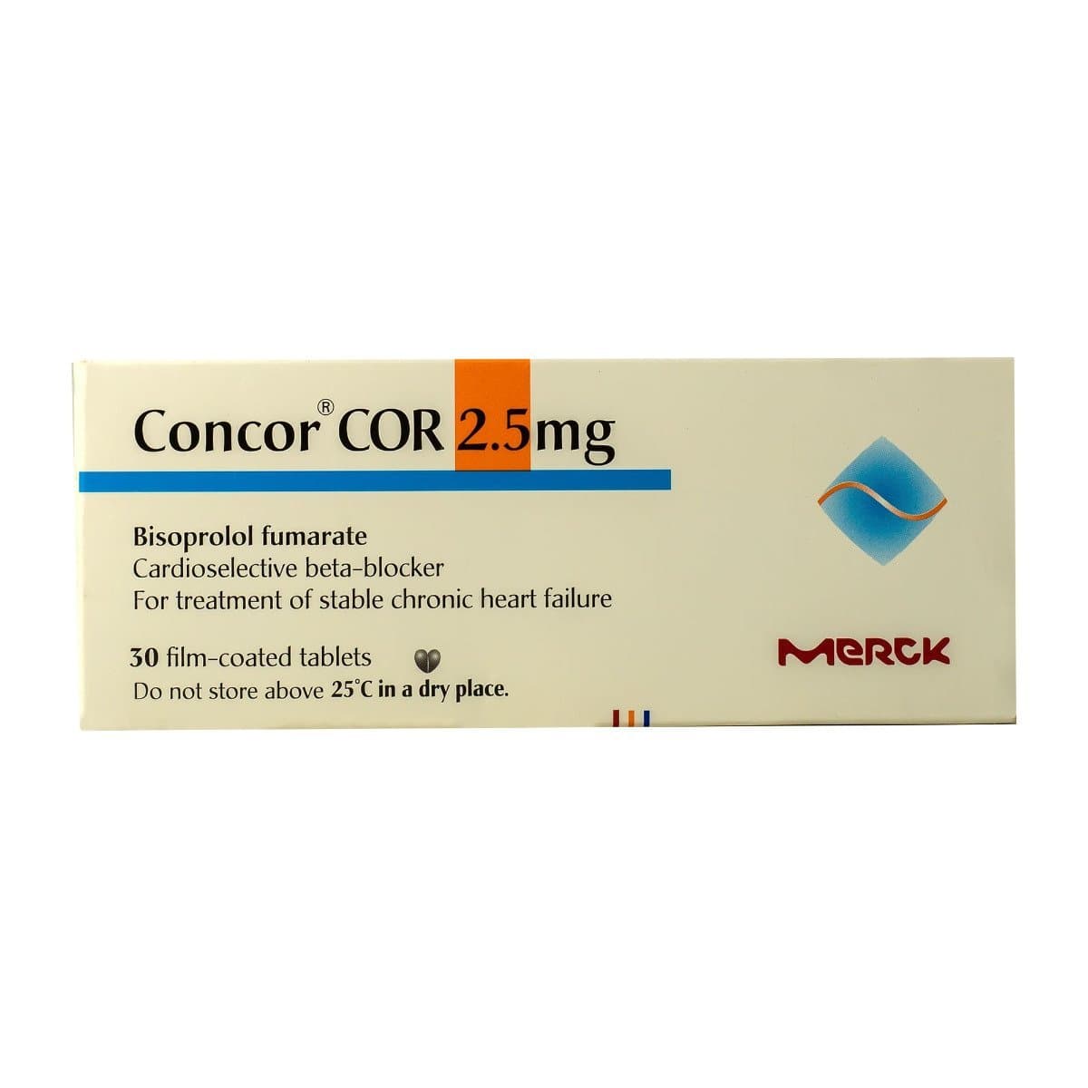 Concor 2.5mg 30 tab
